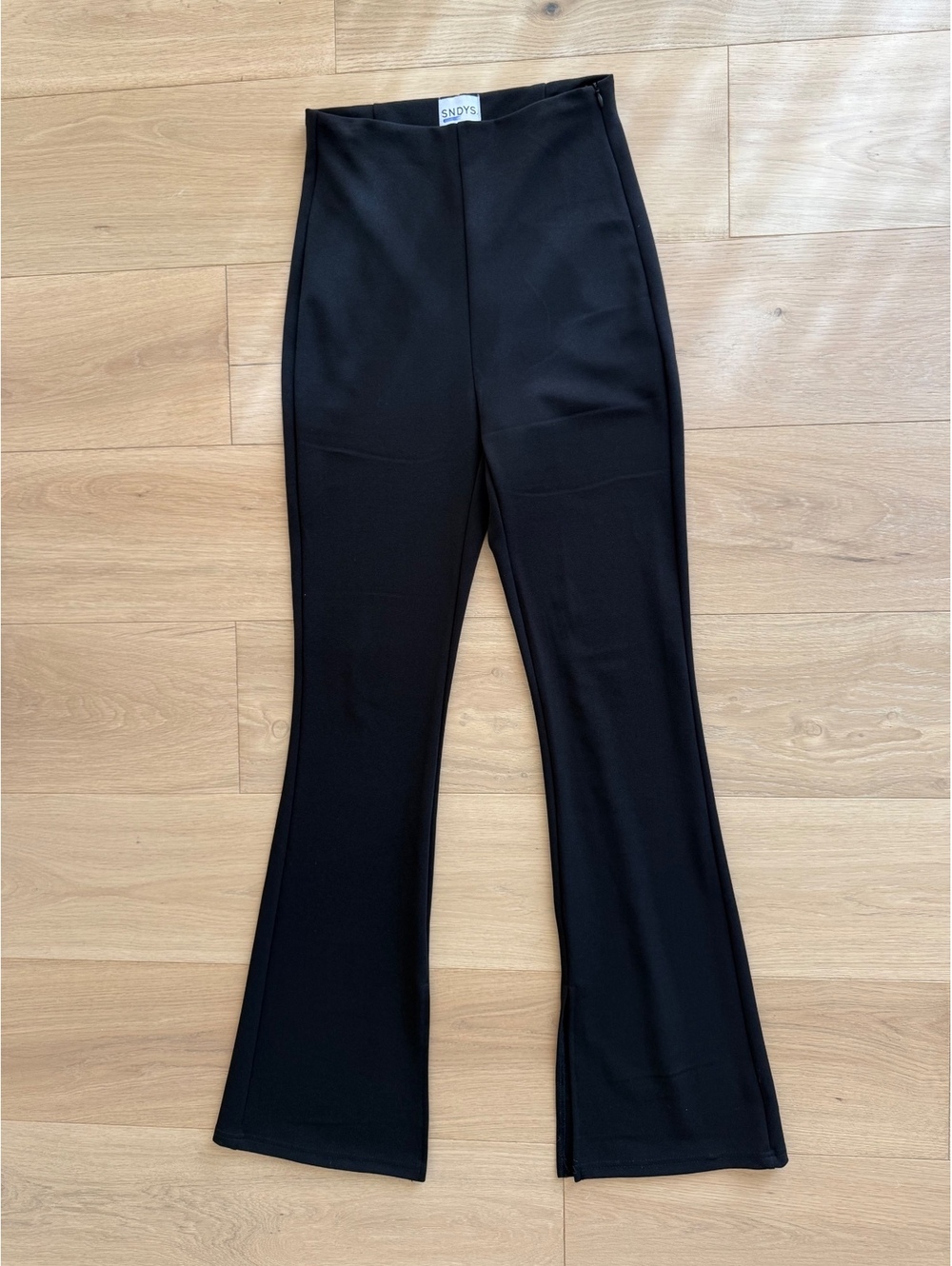 SNDYS Viola Pant Black High Rise Flare Pants Women’s Small